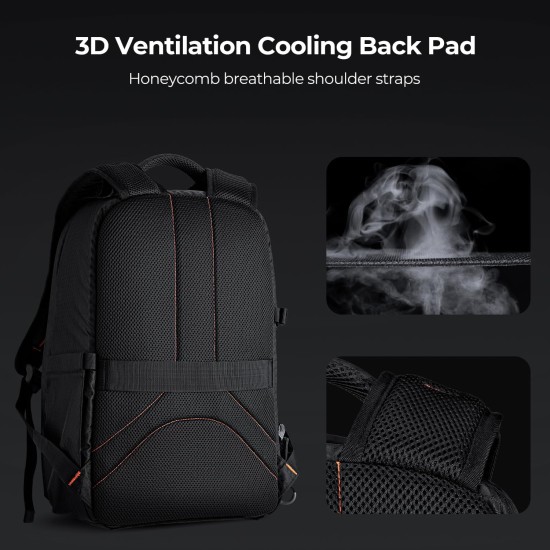 K&F Concept Backpack 18L Nature Wander 05 (Black)